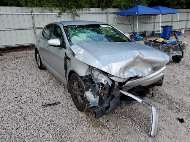 5XXGM4A74DG142488 - 2013 KIA OPTIMA SILVER photo 1