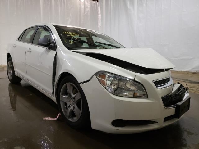 1G1ZA5E08AF313377 - 2010 CHEVROLET MALIBU LS WHITE photo 1