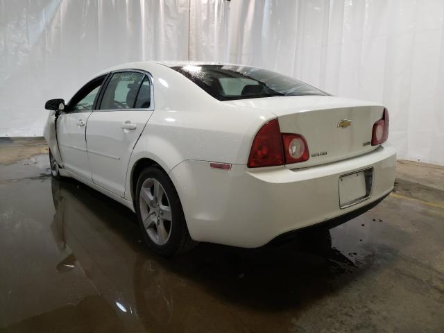 1G1ZA5E08AF313377 - 2010 CHEVROLET MALIBU LS WHITE photo 3