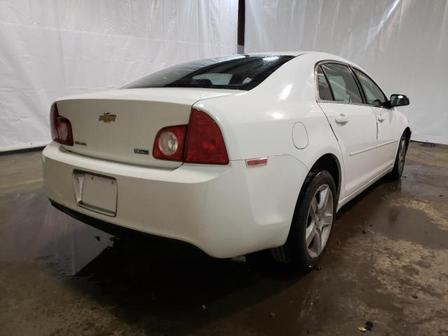 1G1ZA5E08AF313377 - 2010 CHEVROLET MALIBU LS WHITE photo 4