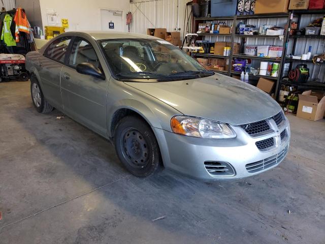 1B3AL46T96N253545 - 2006 DODGE STRATUS GREEN photo 1