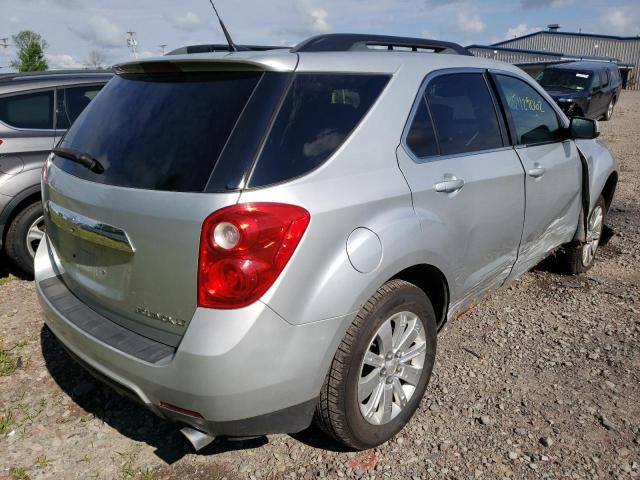 2CNFLNEY1A6280934 - 2010 CHEVROLET EQUINOX LT SILVER photo 4