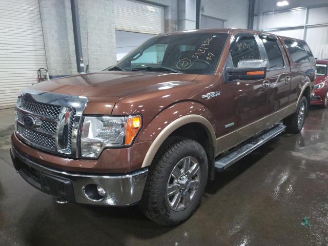 1FTFW1ET5CFB10030 - 2012 FORD F150 SUPER BROWN photo 2