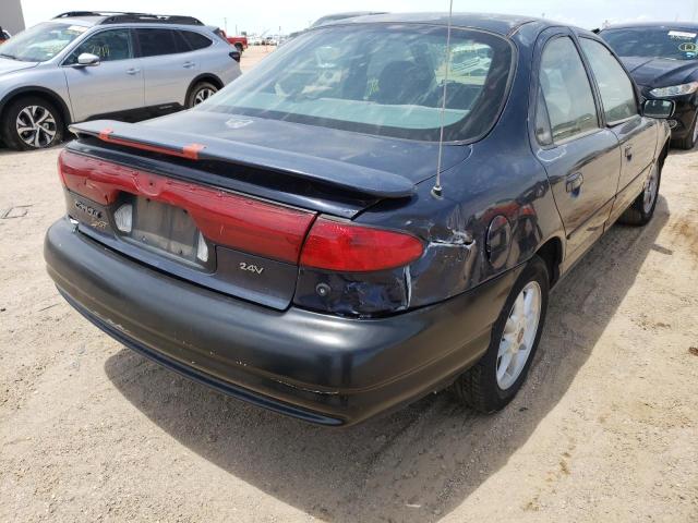 1FAFP66LXYK102745 - 2000 FORD CONTOUR SE BLUE photo 4