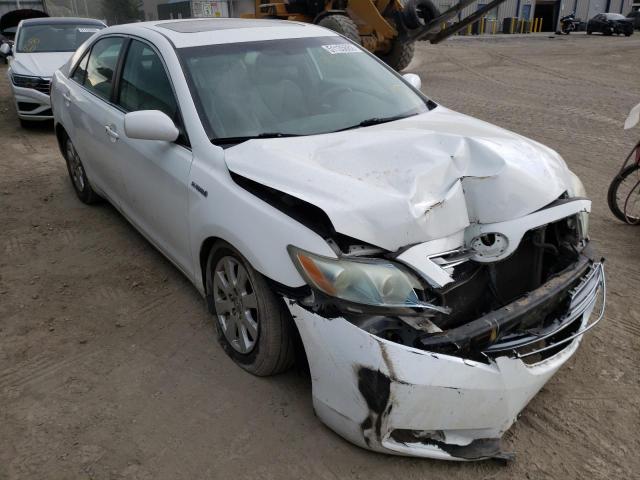 4T1BB46KX9U086132 - 2009 TOYOTA CAMRY HYBR WHITE photo 1