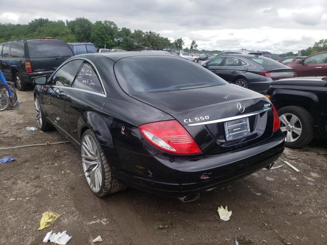 WDDEJ86X59A019582 - 2009 MERCEDES-BENZ CL 550 4MA BLACK photo 3