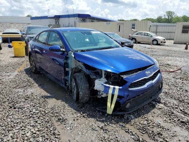 3KPF24AD7KE051647 - 2019 KIA FORTE FE BLUE photo 1