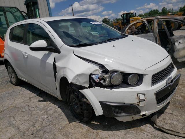 1G1JA6SH9D4230800 - 2013 CHEVROLET SONIC LS WHITE photo 1