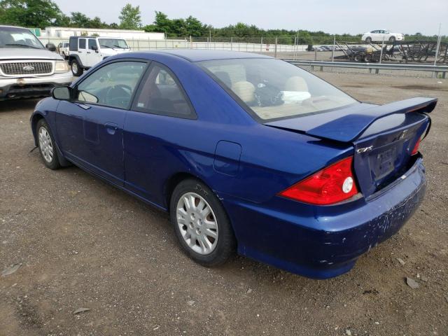 1HGEM22514L041807 - 2004 HONDA CIVIC LX BLUE photo 3