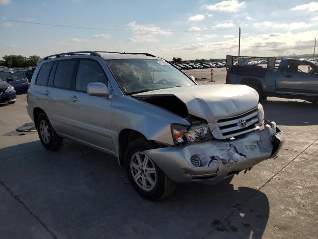 JTEGP21A360112602 - 2006 TOYOTA HIGHLANDER SILVER photo 1