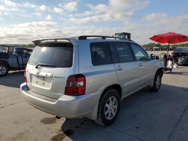 JTEGP21A360112602 - 2006 TOYOTA HIGHLANDER SILVER photo 4