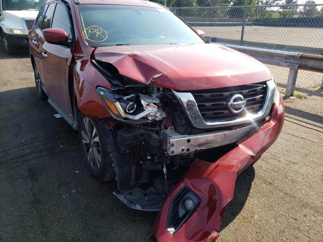 5N1DR2MN4HC673565 - 2017 NISSAN PATHFINDER MAROON photo 9