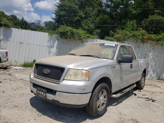 1FTPX12505FA44223 - 2005 FORD F150 GRAY photo 2