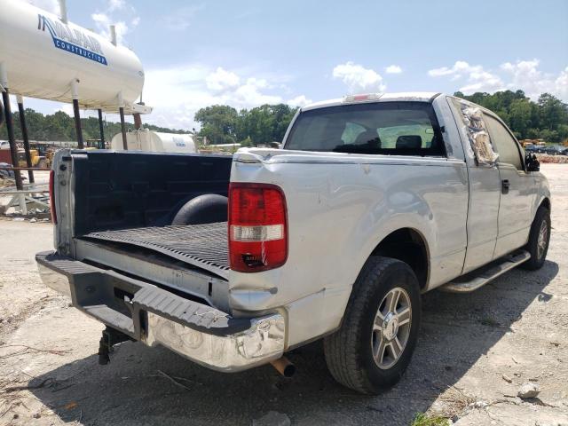 1FTPX12505FA44223 - 2005 FORD F150 GRAY photo 4