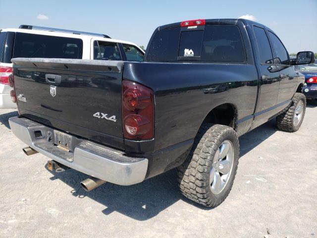 1D7HU18218S542040 - 2008 DODGE RAM 1500 S BLACK photo 4