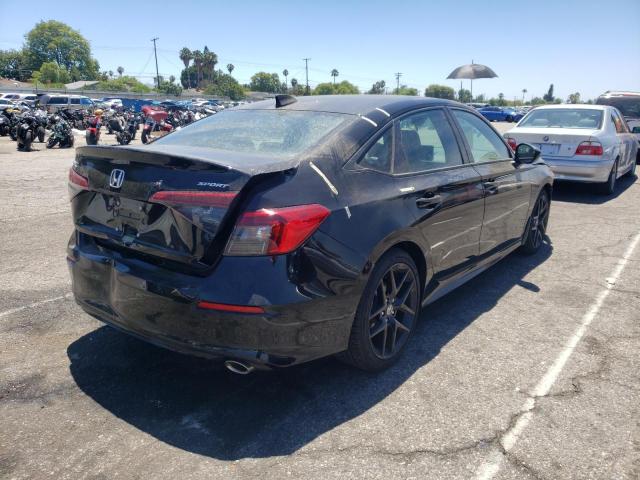 2HGFE2F50NH560759 - 2022 HONDA CIVIC SPOR BLACK photo 4