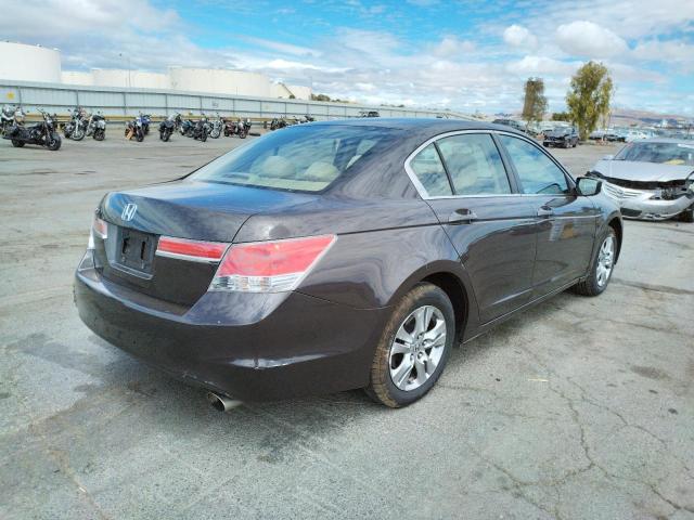 1HGCP2F40BA099299 - 2011 HONDA ACCORD LXP BROWN photo 4