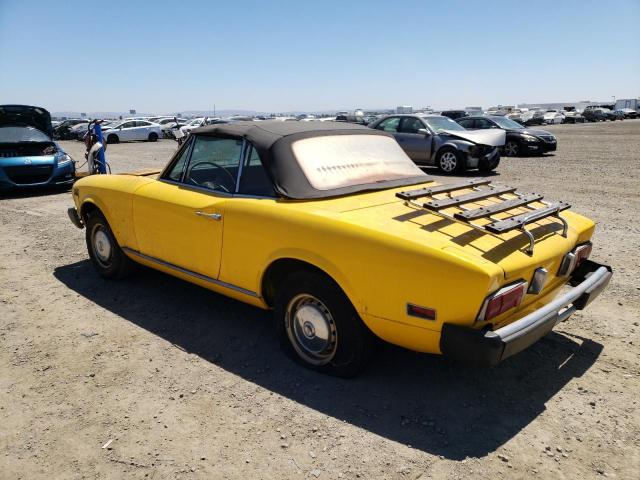 124CS10106703 - 1976 FIAT SPIDER 124 YELLOW photo 3