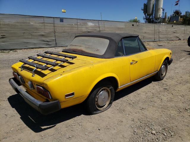 124CS10106703 - 1976 FIAT SPIDER 124 YELLOW photo 4