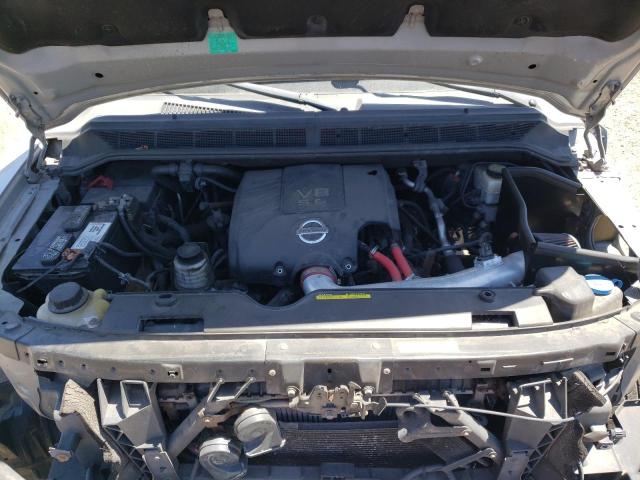 5N1AA0NC0AN608539 - 2010 NISSAN ARMADA SE SILVER photo 7