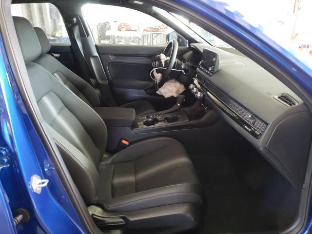 2HGFE2F50NH581028 - 2022 HONDA CIVIC SPOR BLUE photo 5
