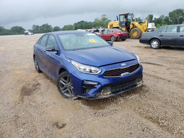 3KPF34AD1LE211164 - 2020 KIA FORTE GT L BLUE photo 1