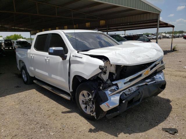 3GCPWCED7KG228585 - 2019 CHEVROLET silverado WHITE photo 1