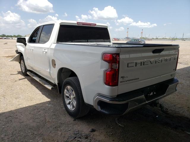 3GCPWCED7KG228585 - 2019 CHEVROLET silverado WHITE photo 3