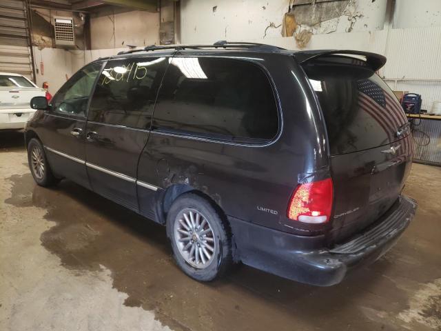 1C4GT64L8YB574570 - 2000 CHRYSLER TOWN AND C BLACK photo 3