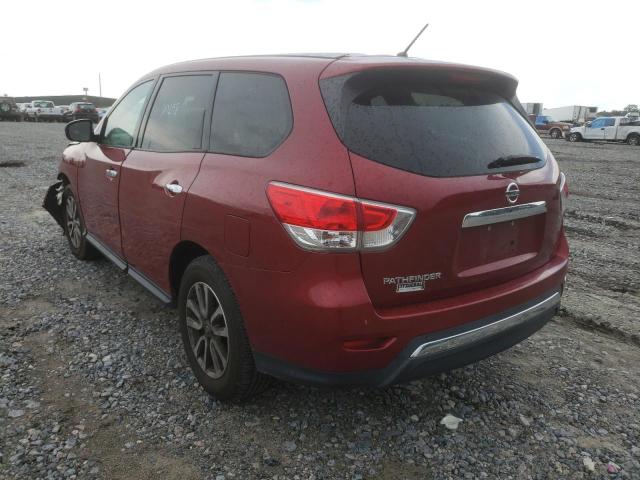 5N1AR2MN0DC609147 - 2013 NISSAN PATHFINDER RED photo 3