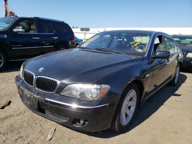 WBAHN83588DT80913 - 2008 BMW 7 SERIES BLACK photo 2