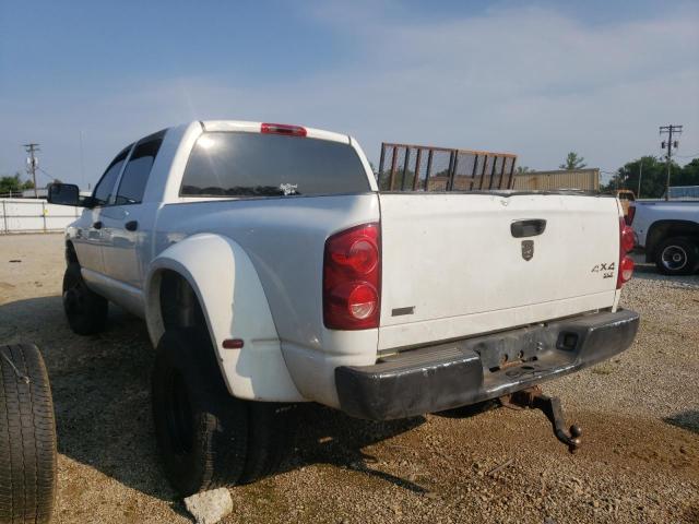 3D7MX49A67G841848 - 2007 DODGE RAM 3500 WHITE photo 3