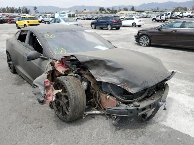 5YJSA1E47LF355678 - 2020 TESLA MODEL S Negro foto 1