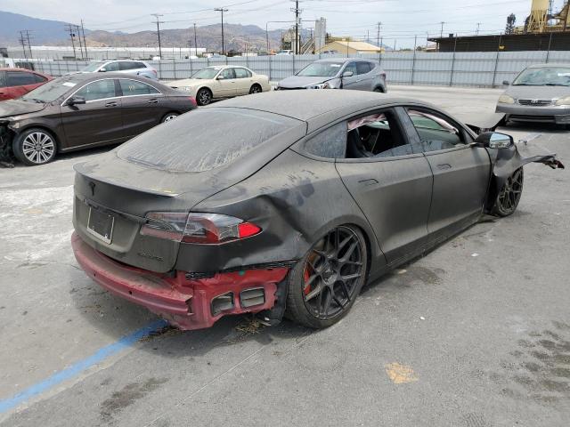 5YJSA1E47LF355678 - 2020 TESLA MODEL S Negro foto 4