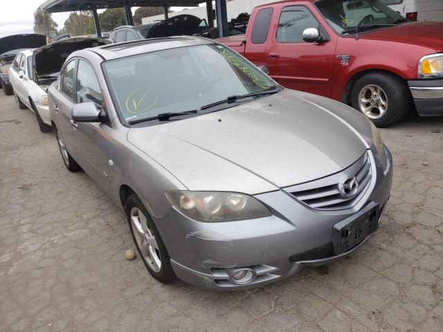 JM1BK324361419371 - 2006 MAZDA 3 S GRAY photo 1