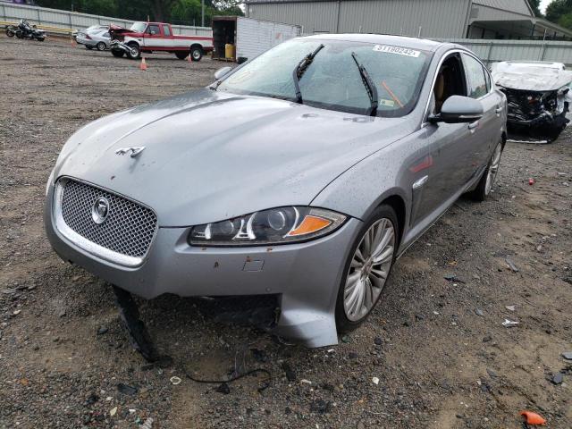 SAJWA0HB1CLS34133 - 2012 JAGUAR XF PORTFOL GRAY photo 2