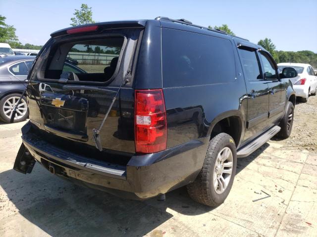 1GNSKJE70DR311886 - 2013 CHEVROLET SUBURBAN K BLACK photo 4