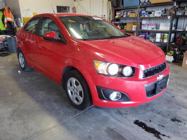 1G1JA5SH0D4233479 - 2013 CHEVROLET SONIC LS RED photo 1