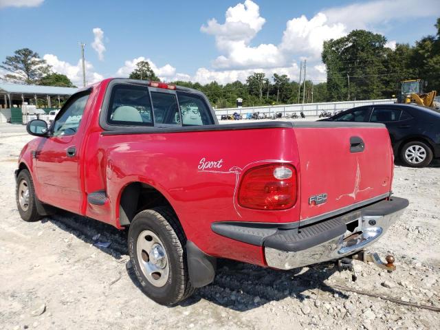 2FTRF07W64CA57009 - 2004 FORD F-150 HERI RED photo 3