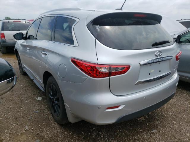 5N1AL0MMXDC305207 - 2013 INFINITI JX35 SILVER photo 3