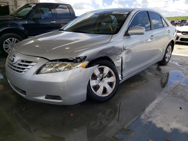 4T1BE46K47U053812 - 2007 TOYOTA CAMRY CE SILVER photo 2