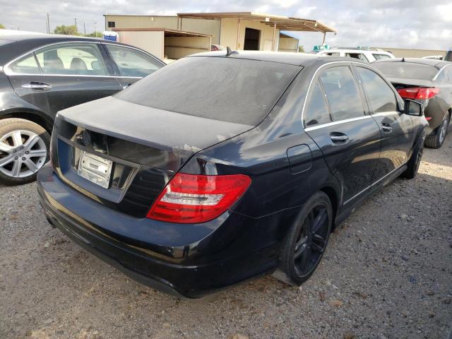 WDDGF4HB1EA932726 - 2014 MERCEDES-BENZ C 250 BLACK photo 4