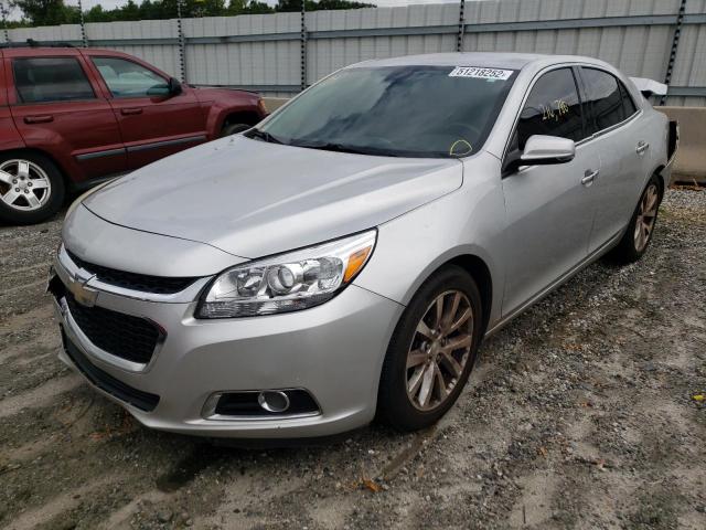 1G11F5SL6FF178825 - 2015 CHEVROLET MALIBU LTZ ვერცხლისფერი ფოტო 2