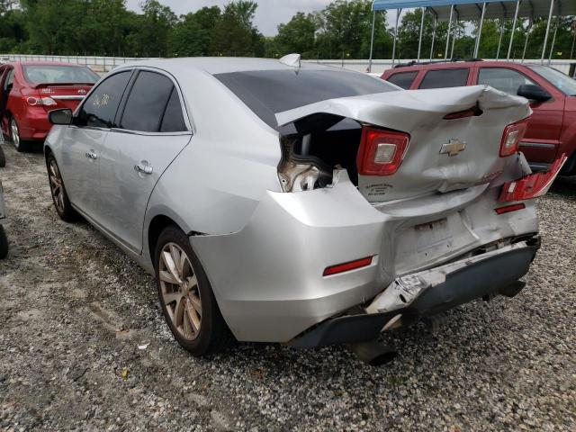1G11F5SL6FF178825 - 2015 CHEVROLET MALIBU LTZ ვერცხლისფერი ფოტო 3