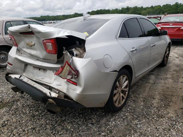 1G11F5SL6FF178825 - 2015 CHEVROLET MALIBU LTZ ვერცხლისფერი ფოტო 4