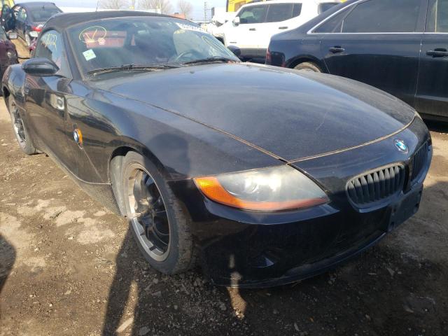 4USBT33564LR68143 - 2004 BMW Z4 2.5 BLACK photo 1