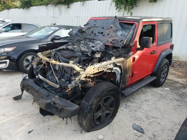 1C4GJXAG9LW176482 - 2020 JEEP WRANGLER S 红色 照片 2