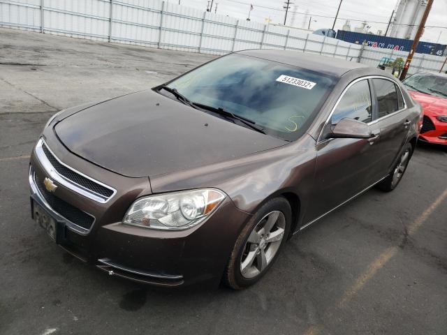 1G1ZC5E19BF341502 - 2011 CHEVROLET MALIBU 1LT ნაცრისფერი ფოტო 2