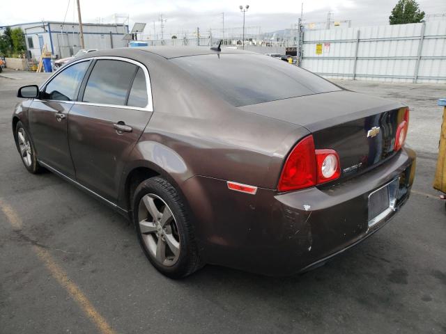 1G1ZC5E19BF341502 - 2011 CHEVROLET MALIBU 1LT ნაცრისფერი ფოტო 3