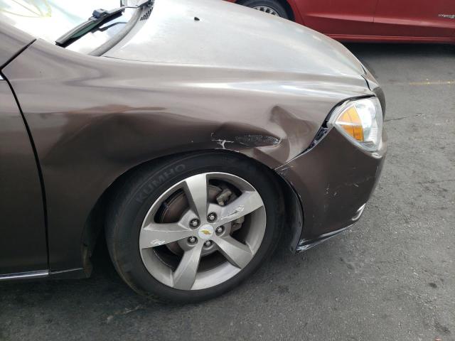 1G1ZC5E19BF341502 - 2011 CHEVROLET MALIBU 1LT ნაცრისფერი ფოტო 9